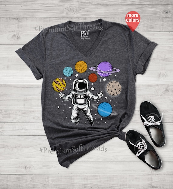 Camisa de astronauta, camisa de planetas divertidos, camisa de astronauta,  camiseta de la familia de astronautas, camisa de astronauta para niños,  camisa del espacio exterior, regalo de cumpleaños - Etsy México