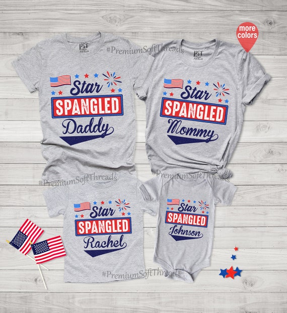 Family matching 4th of july shirts Clearance