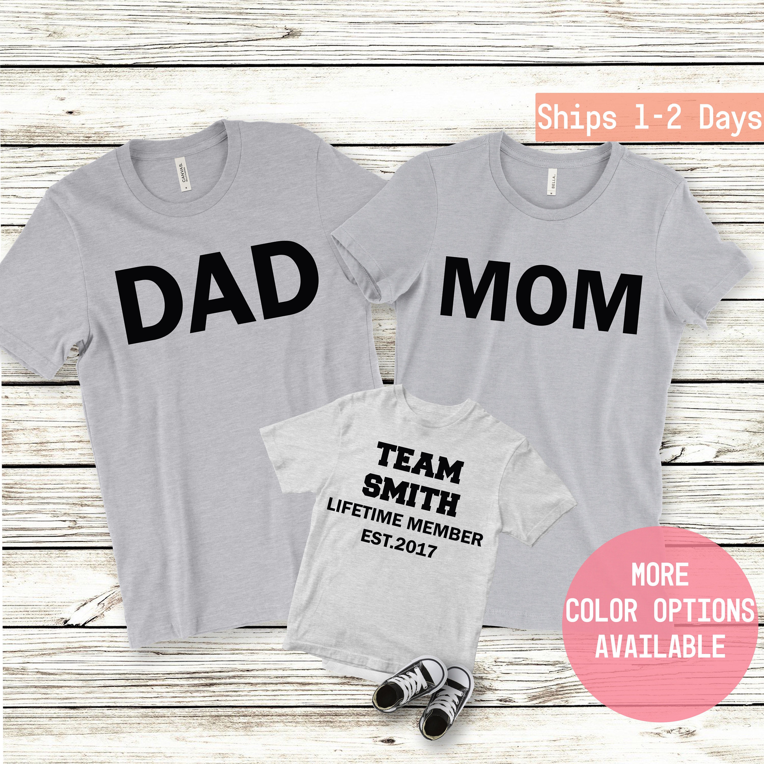 Family Matching Shirts Family Shirts Custom Family Shirt Etsy