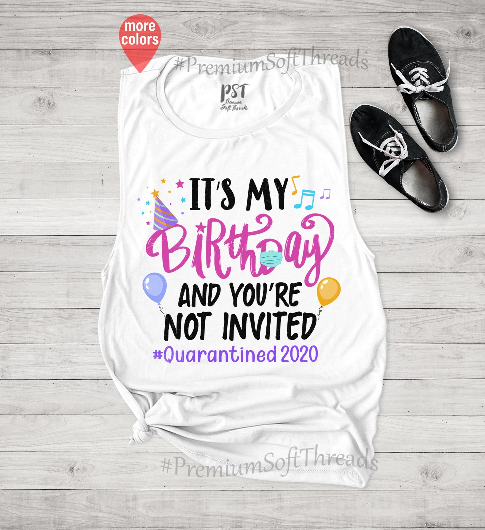 It is My Birthday Tank Top Birthday Tank Tops Women's Etsy