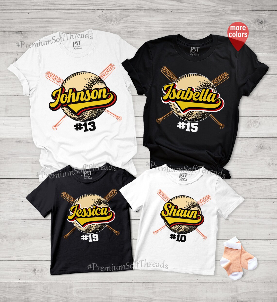 custom family baseball shirts