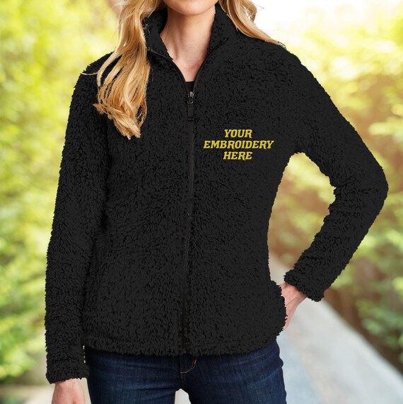 cozy fleece jacket