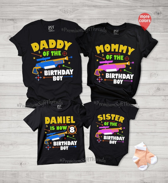  Personalized Family Birthday Shirt, Family Matching