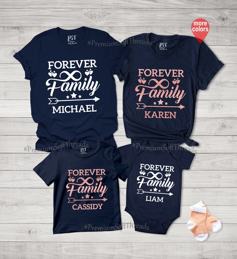 family shirt for 3