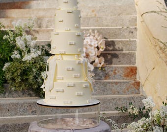 Bespoke XL premium acrylic fillable cake stand