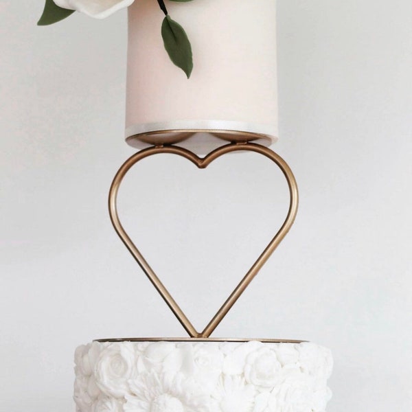 HEART tier cake separator - cake spacer - cake stand - cake accessories