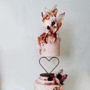 HEART tier cake separator - cake spacer - cake stand - cake accessories