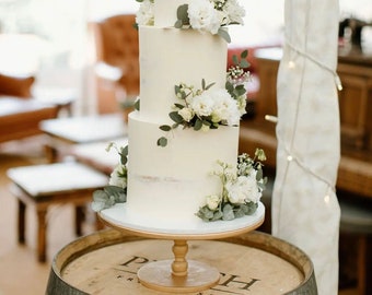 The Original Birch Wooden cake stand - rustic cake stand - birch ply - cake plate - cake table - pedestal cake stand -  cake display