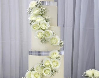30mm Ultra polished acrylic cake separator
