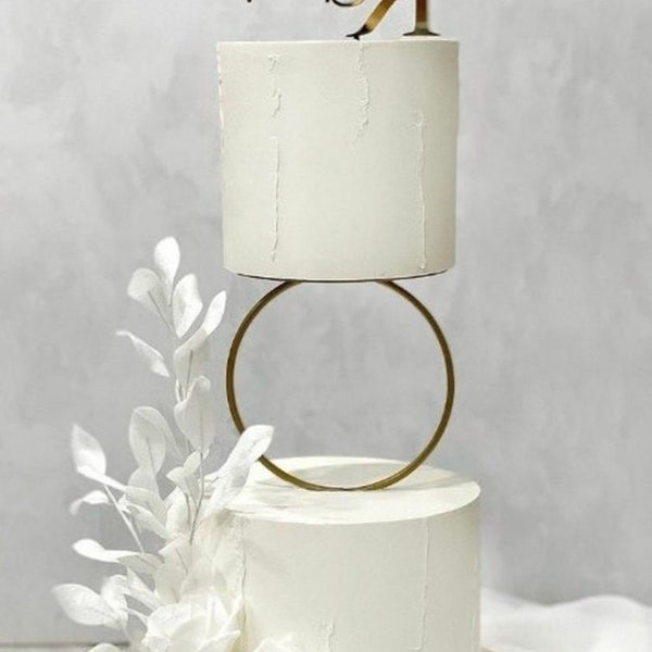 HOOP tier cake separator - circular ring cake spacer