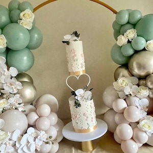HEART tier cake separator - cake spacer - cake stand - cake accessories