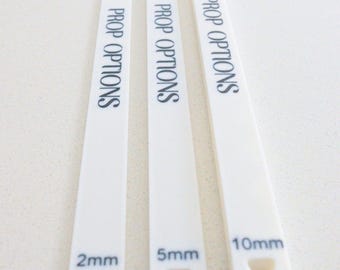 30cm Fondant Thickness Guides – 3D Printed Rolling Rails for Cake Decorators