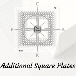 The Square Compass additional plates