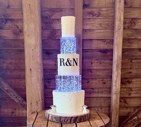 Alzata Per Torte Rotonda In Acrilico Trasparente 30 Cm – Espositore Con Fondo Cavo Per Dessert