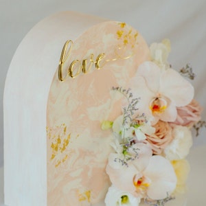 Original Standard Arch Cake Guides with Copper Fork Cakes - cake arch guide - cake template - cake decorating tool - arch cake