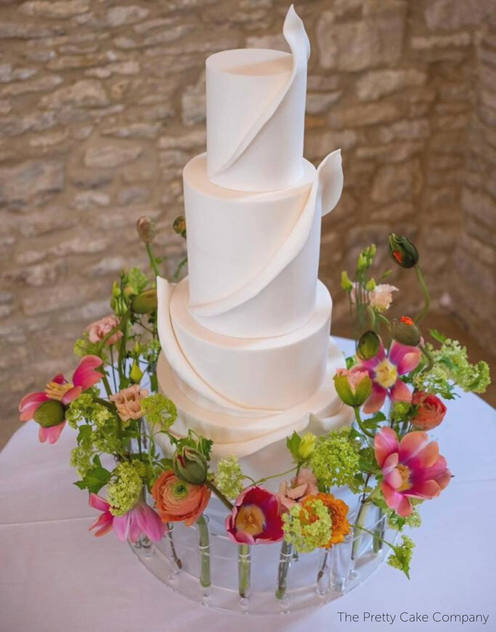The Floral Crown - Cake Stand - Flower Stand - Floral Arrangements ...