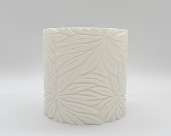 3D Printed Floral Cake Separator – Sculpted Wedding Cake Riser, PLA Filament