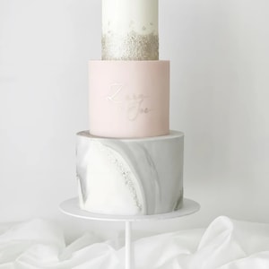 The Stiletto Cake Stand - Wedding Cake Pedestal - Black Cake Riser ...