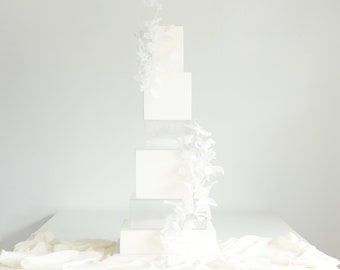 Raschietti Per Torte In Acrilico - 6 Pezzi Con 11 Modelli Di Bordi - Doppia Faccia Per Decorazione - Foto 9