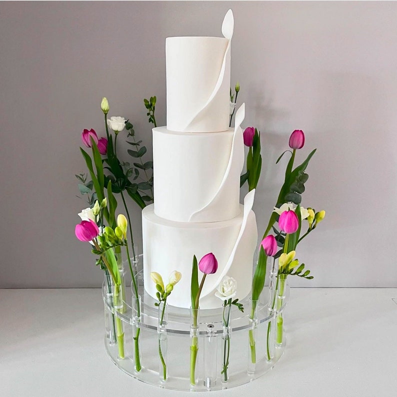 The Floral Crown - Cake Stand - Flower Stand - Floral Arrangements ...