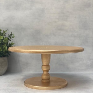 The Original Birch Wooden cake stand rustic cake stand birch ply cake plate cake table pedestal cake stand cake display image 4