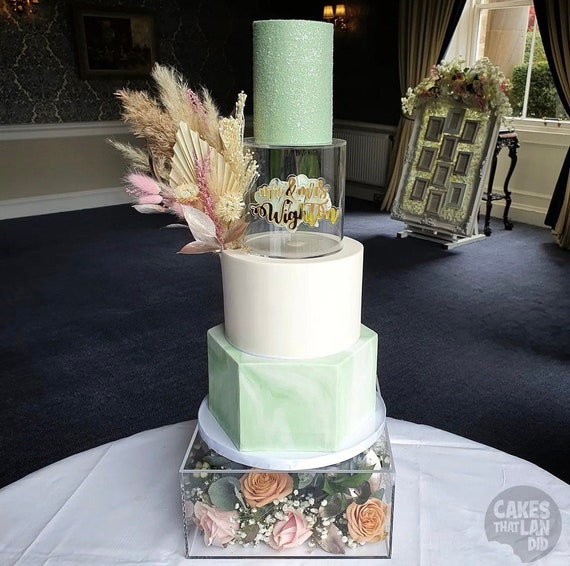 Cake Stand Acrylic Cake Stand Fillable Cake Stand Etsy UK