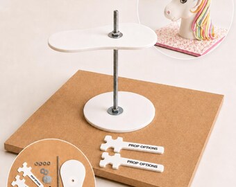 Unicorn Cake Structure Kit – Novelty Shaped Cake Support System, Food Safe Frame