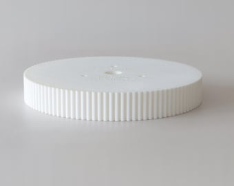30mm Gold Reeded Cake Spacer – Round PLA Filament for Cake Design