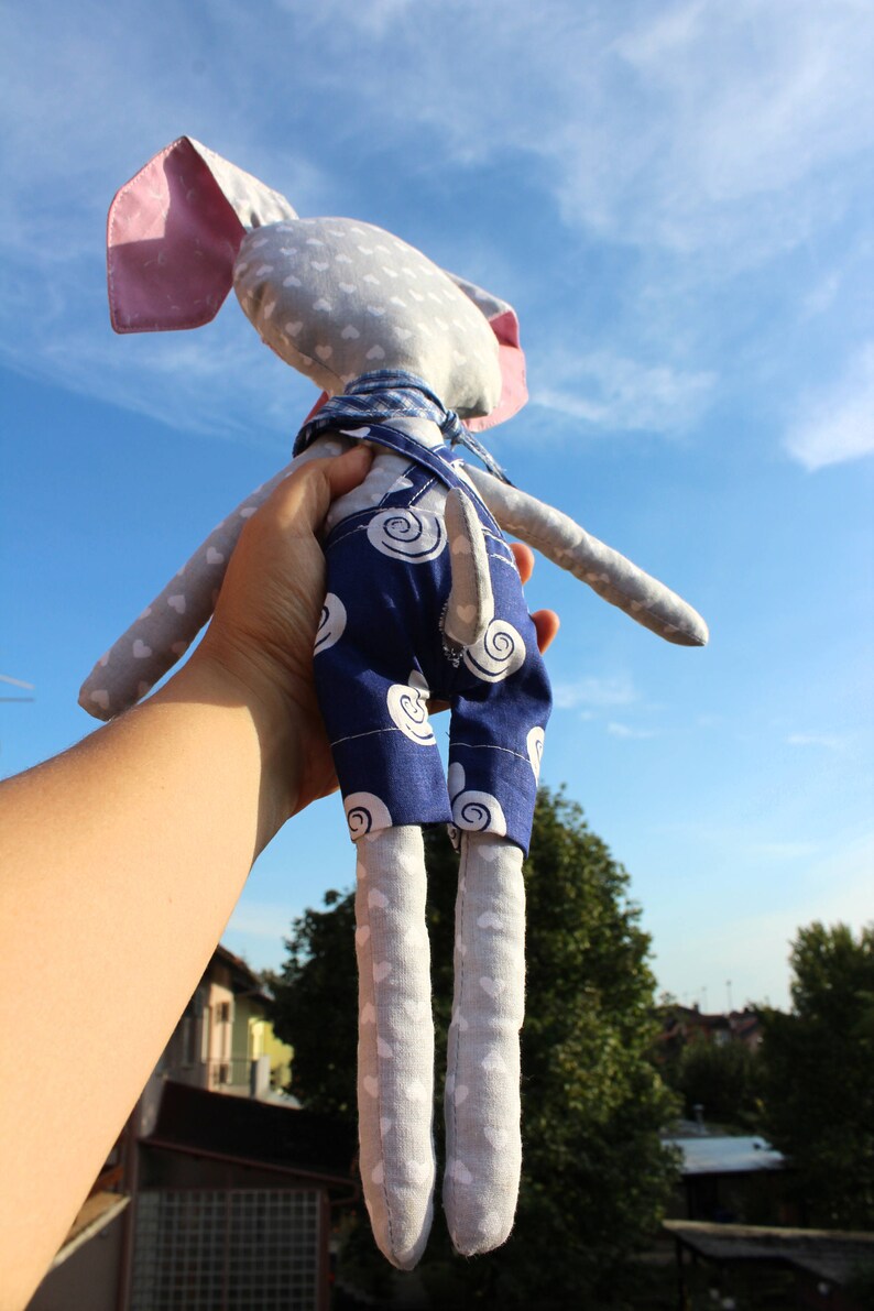 rag doll-cute doll-stuffed doll-stuffed toy-baby shower gift-nursery doll-fabric doll-anti allergenic-dog doll-cotton toy-cloth toy Oliver