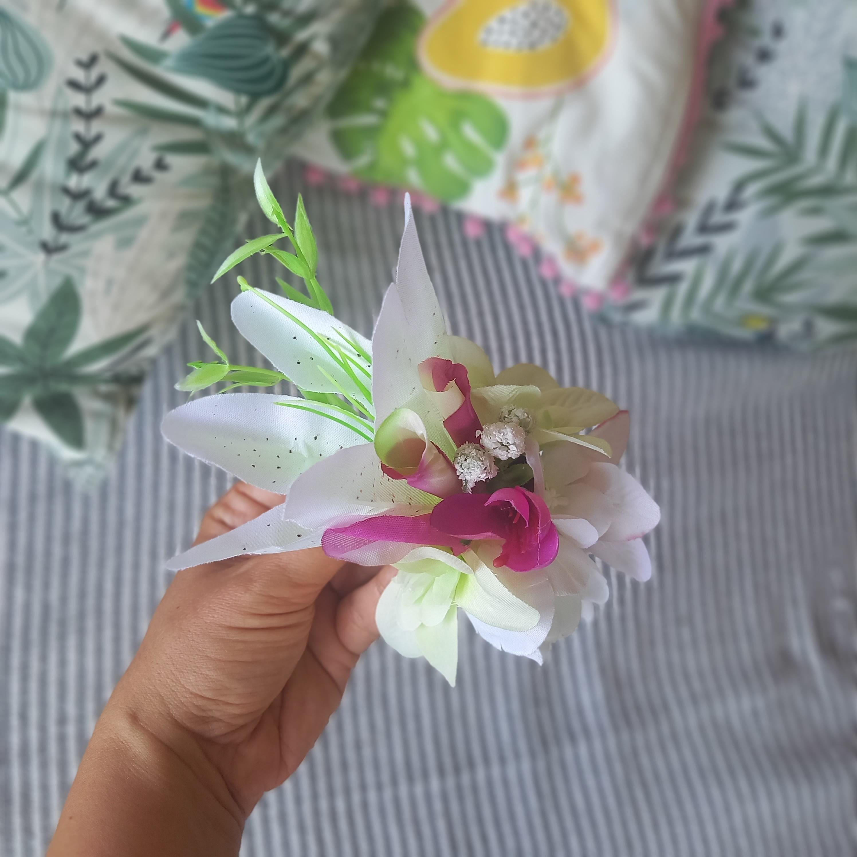 Lily Rockabilly Vintage Tiki Hawaii Hair Flower Clip - Etsy
