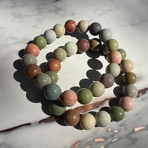Alashan Agate Crystal Bracelets