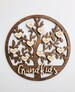 Grandkids Christmas Birthday Mother's Day Gift Family Tree Sign Custom Hanging Grandparent Personalized Grandma Nana Mom Gift Idea