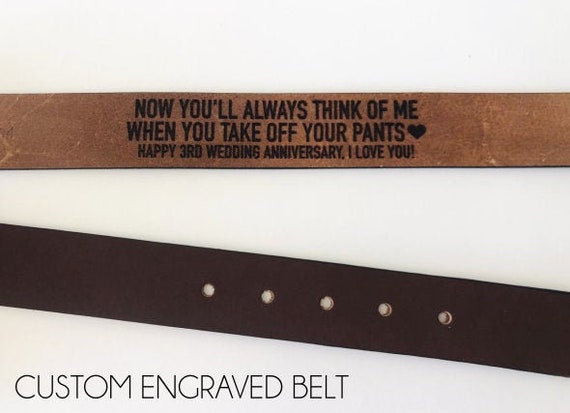 How to Measure Your Belt Size - Engraved Gift Idea