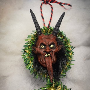 Krampus tree ornament (Hand made old world christmas)