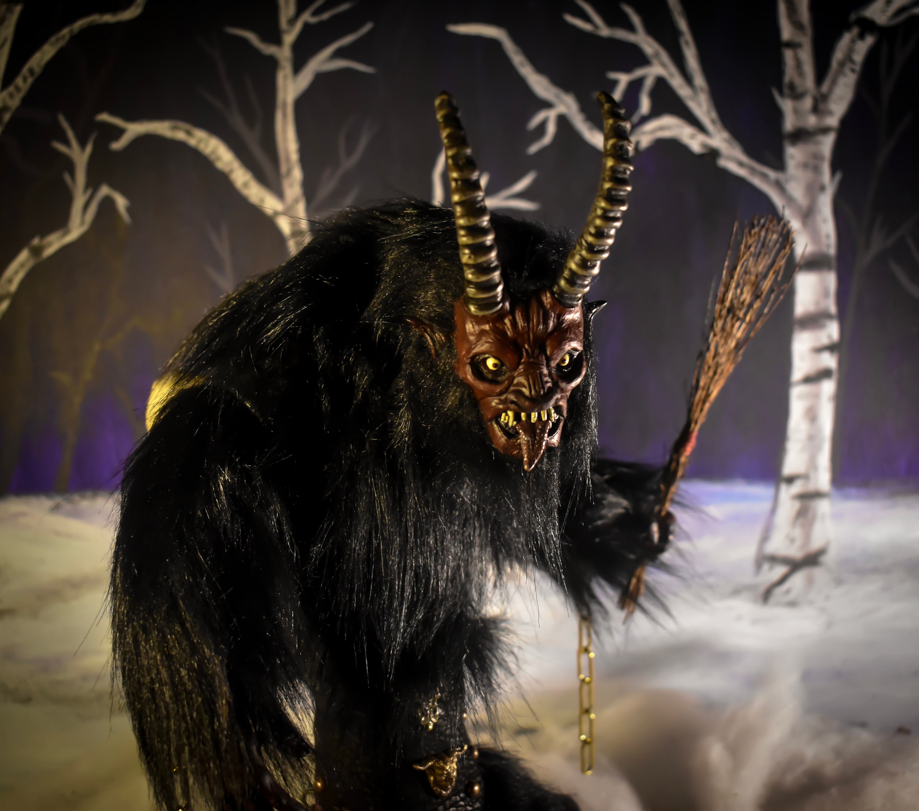Krampus Art Doll (2023 Krampus Buddy- Jinglehell Black
