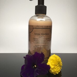 Organic Green Tea Cream (Day Moisturizer)  8 oz ; Item # 013