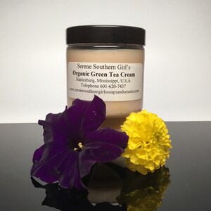 Organic Green Tea Cream (Day Moisturizer) 4 oz ; Item # 012