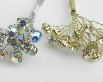 Peel and Stick Diamante Craft Gems 240 per pk Craft Embellishments Clear Craft