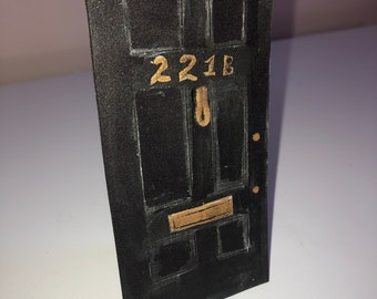 Sherlock Holmes Door Etsy