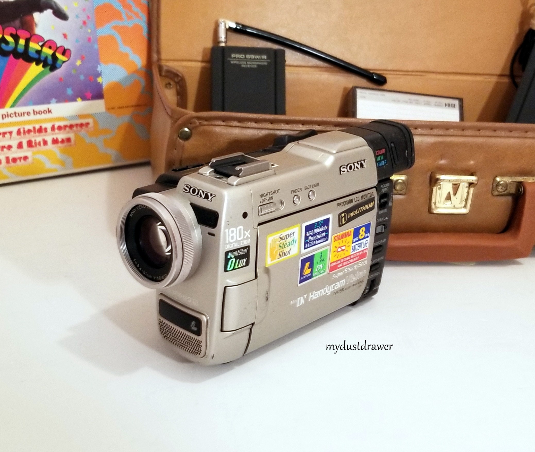 SONY DCR-TRV9 miniDV Handycam ビデオカメラ☆動作未確認 H8103