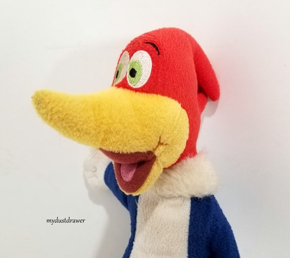 Vintage 1961 WOODY WOODPECKER Plush Toy 11 Tall Walter - Etsy