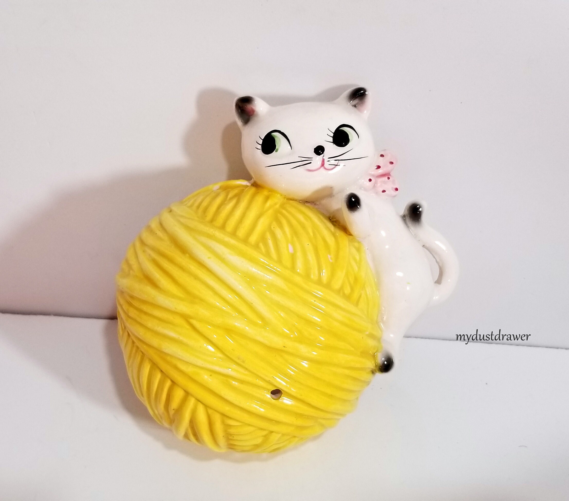 Embroidery Floss Holder Cat Theme - Hither and Yon Studio