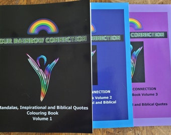 Our Rainbow Connection: Connecting with the colours of the Rainbow colouring books