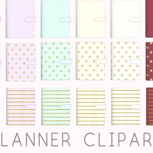 Kawaii Planner Clipart, Notebook Clipart | Back to school, Student Clipart, Teacher Resources Digital Stickers