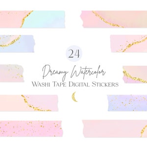 Washi Tape Digital Stickers, Precropped Goodnotes Washi Png Stickers,  Digital Washi Tape, Neutral Washi Tape Colors, 36 Png Stickers 