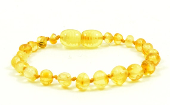 Baltic natural amber necklace or//and bracelet anklet baby to children bean beads