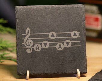 DMC DeLorean Slate Coasters Engraved Gift Set BUY 3 GET 1 FREE MIX /& MATCH