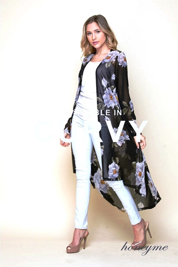 maxi duster cardigan