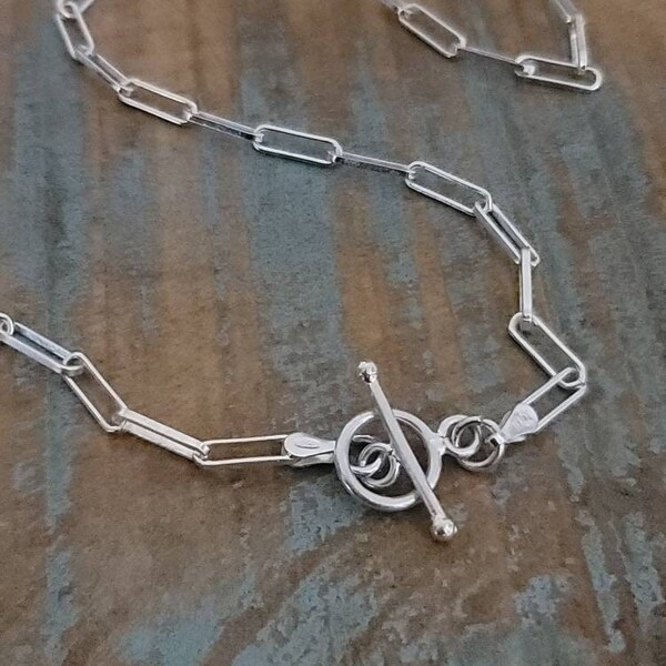 Paper Clip Necklace Etsy