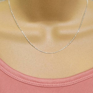 Best Seller, Bead Chain, Sterling Silver Bead Chain, Silver Chain, Dainty Chain, Finished Chain, 16 18 20 22 24 image 5